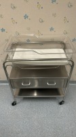 BASSINET, 2 DRAWER, 1 SHELF, WB, QTY. (4) LOCATED AT: LOCATED AT: 1 MEDICAL CENTER BLVD, CHESTER, PA 19013 3/ W/ LSDR 2