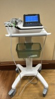 GENERAL ELECTRIC MAC 2000 EKG WITH ACQUISITION MODULE ON CART