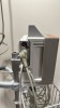 PHILIPS M3046A PATIENT MONITOR W/ M3000A MODULE WITH LEADS ON ROLLING STAND - 3