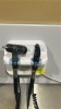 WELCH ALLYN GS 777 WALL TRANSFORMER W/ 2 HEADS (1-23810), SPHYGMOMANOMETER, PROBE DISPENSER, SURETEMP DIGITAL THERMOMETER W/ CRADLE ON WALLBOARD LOCATED AT: LOCATED AT: 1 MEDICAL CENTER BLVD, CHESTER, PA 19013 - 2