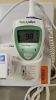 WELCH ALLYN 777 WALL TRANNFORMER W/ HEADS, SPHYGMOMANOMETER, PROBE DISPENSER, SURETEMP DIGITAL THERMOMETER W/ CRADLE ON WALLBOARD LOCATED AT: LOCATED AT: 1 MEDICAL CENTER BLVD, CHESTER, PA 19013 1/PPE - 2