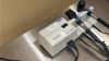 WELCH ALLYN 767 WALL TRANSFORMER W/ 2 HEADS (1-23810) GREY/BLUE LOCATED AT: LOCATED AT: 1 MEDICAL CENTER BLVD, CHESTER, PA 19013 - 2