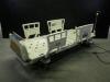 STRYKER SECURE 3002 (SQUARE RAILS) HOSPITAL BED WITH FOOT BOARD (BED EXIT, SCALE)
