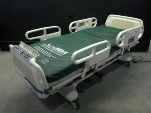 STRYKER SECURE 3002 HOSPITAL BED WITH HEAD AND FOOT BOARDS (BED EXIT, SCALE)