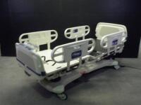 STRYKER 2040 CRITICAL CARE HOSPITAL BED WITH HEAD AND FOOT BOARDS (BED EXIT, SCALE)