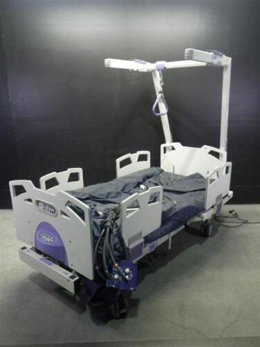 JOERNS BARI10A/N170 HOSPITAL BED WITH HEAD AND FOOT BOARDS (WITH SCALE) WITH PATIENT HELPER