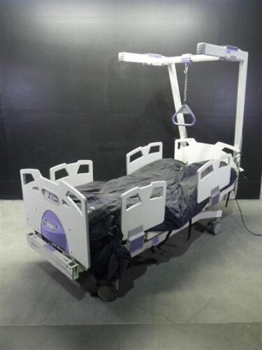 JOERNS BARI10A/N170 HOSPITAL BED WITH HEAD AND FOOT BOARDS (WITH SCALE) WITH PATIENT HELPER