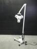BURTON OUTPATIENT II EXAM LIGHT ON ROLLING STAND