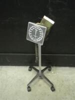 TYCOS SPHYGMOMANDOMETER ON ROLLIING STAND