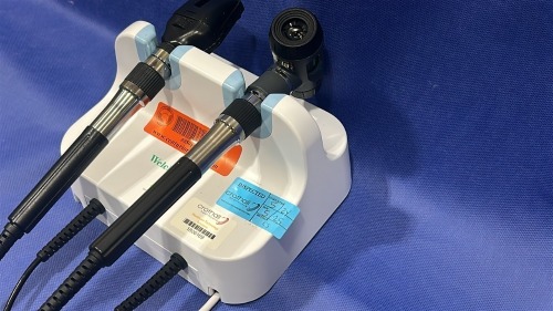 WELCH ALLYN GS 777 WALL TRANSFORMER W/ 2 HEADS (1- 23810) LOCATED AT: LOCATED AT: 1 MEDICAL CENTER BLVD, CHESTER, PA 19013