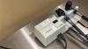 WELCH ALLYN 767 WALL TRANSFORMER W/ 2 HEADS (1-23810) GREY/BLUE LOCATED AT: LOCATED AT: 1 MEDICAL CENTER BLVD, CHESTER, PA 19013 - 8