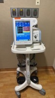 PHILIPS RESPIRONICS V60 VENTILATOR ON ROLLING STAND LOCATED AT: LOCATED AT: 1 MEDICAL CENTER BLVD, CHESTER, PA 19013 4/NICU/4102