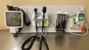 WELCH ALLYN 777 WALL TRANNFORMER W/ HEADS (23810 OTTO), SPHYGMOMANOMETER, PROBE DISPENSER, SURETEMP DIGITAL THERMOMETER W/ CRADLE ON WALLBOARD LOCATED AT: LOCATED AT: 1 MEDICAL CENTER BLVD, CHESTER, PA 19013 1/PPE