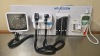 WELCH ALLYN 777 WALL TRANNFORMER W/ HEADS, SPHYGMOMANOMETER, PROBE DISPENSER, SURETEMP DIGITAL THERMOMETER W/ CRADLE ON WALLBOARD LOCATED AT: LOCATED AT: 1 MEDICAL CENTER BLVD, CHESTER, PA 19013 1/PPE