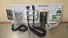 WELCH ALLYN 777 WALL TRANNFORMER W/ HEADS, SPHYGMOMANOMETER, PROBE DISPENSER, SURETEMP DIGITAL THERMOMETER W/ CRADLE ON WALLBOARD LOCATED AT: LOCATED AT: 1 MEDICAL CENTER BLVD, CHESTER, PA 19013 1/PPE