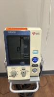 OMRON HEM-907XL BLOOD PRESSURE MONITOR ON ROLLING STAND LOCATED AT: LOCATED AT: 1 MEDICAL CENTER BLVD, CHESTER, PA 19013