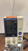 OMRON HEM-907XL BLOOD PRESSURE MONITOR ON ROLLING STAND LOCATED AT: LOCATED AT: 1 MEDICAL CENTER BLVD, CHESTER, PA 19013