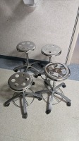EXAM STOOLS, METAL, QTY. (4) LOCATED AT: LOCATED AT: 1 MEDICAL CENTER BLVD, CHESTER, PA 19013 3/ W/ LSDR SUITES OTS 4