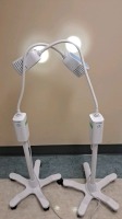 WELCH ALLYN GS 300 EXAM LIGHT, GOOSENECK (QTY.2) LOCATED AT: LOCATED AT: 1 MEDICAL CENTER BLVD, CHESTER, PA 19013