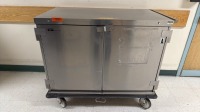METRO CASE CART, DOUBLE DOOR, L, STAINLESS STEEL LOCATED AT: LOCATED AT: 1 MEDICAL CENTER BLVD, CHESTER, PA 19013 IN FRONT SPD