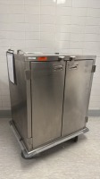 CASE CART, DOUBLE DOOR, T, STAINLESS STEEL LOCATED AT: LOCATED AT: 1 MEDICAL CENTER BLVD, CHESTER, PA 19013 4/OR HALL