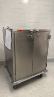 CASE CART, DOUBLE DOOR, T, STAINLESS STEEL LOCATED AT: LOCATED AT: 1 MEDICAL CENTER BLVD, CHESTER, PA 19013 4/OR HALL
