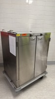 CASE CART, DOUBLE DOOR, T, STAINLESS STEEL LOCATED AT: LOCATED AT: 1 MEDICAL CENTER BLVD, CHESTER, PA 19013 4/OR HALL
