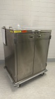 CASE CART, DOUBLE DOOR, T, STAINLESS STEEL LOCATED AT: LOCATED AT: 1 MEDICAL CENTER BLVD, CHESTER, PA 19013 4/OR HALL