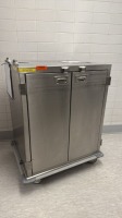CASE CART, DOUBLE DOOR, T, STAINLESS STEEL LOCATED AT: LOCATED AT: 1 MEDICAL CENTER BLVD, CHESTER, PA 19013 4/OR HALL