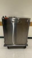 CASE CART, DOUBLE DOOR, T, STAINLESS STEEL LOCATED AT: LOCATED AT: 1 MEDICAL CENTER BLVD, CHESTER, PA 19013 IN FRONT SPD