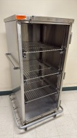 PEDIGO CASE CART, SINGLE DOOR, T, STAINLESS STEEL LOCATED AT: LOCATED AT: 1 MEDICAL CENTER BLVD, CHESTER, PA 19013 IN FRONT SPD