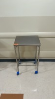 PEDIGO INSTRUMENT TABLE, HFRAME, STAINLESS STEEL LOCATED AT: LOCATED AT: 1 MEDICAL CENTER BLVD, CHESTER, PA 19013 4/OR HALL