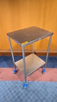 PEDIGO INSTRUMENT TABLE, BOTTOM SHELF, STAINLESS STEEL LOCATED AT: LOCATED AT: 1 MEDICAL CENTER BLVD, CHESTER, PA 19013 4/OR HALL