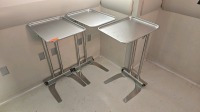 PEDIGO MAYO STAND, FOOT OPERATED, DOUBLE PEDESTAL, QTY. (3) FAL LOCATED AT: LOCATED AT: 1 MEDICAL CENTER BLVD, CHESTER, PA 19013 G/ ED/ 2