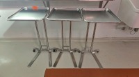 PEDIGO MAYO STAND, FOOT OPERATED, DOUBLE PEDESTAL, QTY. (3), MED LOCATED AT: LOCATED AT: 1 MEDICAL CENTER BLVD, CHESTER, PA 19013 G/ ED/ 2