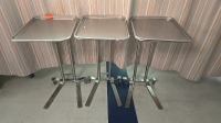 PEDIGO MAYO STAND, FOOT OPERATED, DOUBLE PEDESTAL, QTY. (3), MED LOCATED AT: LOCATED AT: 1 MEDICAL CENTER BLVD, CHESTER, PA 19013 G/ ED/ 2