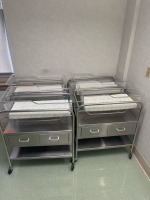 BASSINET, 2 DRAWER, 1 SHELF, WB, QTY. (4) LOCATED AT: LOCATED AT: 1 MEDICAL CENTER BLVD, CHESTER, PA 19013 3/ W/ LSDR 2