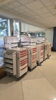 METRO STARSYS SUPPLY CART, 7 DRAWER, OVER HEAD STORAGE (QTY. 5) LOCATED AT: LOCATED AT: 1 MEDICAL CENTER BLVD, CHESTER, PA 19013 1/ LOBBY