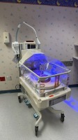 OHMEDA GIRAFFE OMNIBED INCUBATOR W/ GIRAFFE BLUE SPOT PT LITE PHOTOTHERAPY LIGHT LOCATED AT: LOCATED AT: 1 MEDICAL CENTER BLVD, CHESTER, PA 19013 3/LD/NURSERY