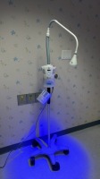 GE GIRAFFE BLUE SPOT PT LITE PHOTOTHERAPY LIGHT ON ROLLING STAND LOCATED AT: LOCATED AT: 1 MEDICAL CENTER BLVD, CHESTER, PA 19013 3/LD/NURSERY