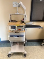 PHILIPS AVALON FM50 MONITOR, FETAL ON CART WITH MONITOR AND ACCESSORIES LOCATED AT: LOCATED AT: 1 MEDICAL CENTER BLVD, CHESTER, PA 19013