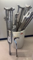 ASSORTED CRUTCHES, ASSORTED (NEW) LOCATED AT: LOCATED AT: 1 MEDICAL CENTER BLVD, CHESTER, PA 19013