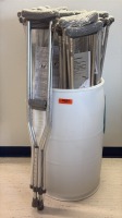 ASSORTED CRUTCHES, ASSORTED (NEW) LOCATED AT: LOCATED AT: 1 MEDICAL CENTER BLVD, CHESTER, PA 19013