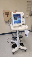 PHILIPS RESPIRONICS V60 VENTILATOR ON ROLLING STAND LOCATED AT: LOCATED AT: 1 MEDICAL CENTER BLVD, CHESTER, PA 19013 4/STU/NS