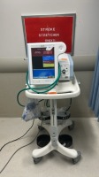 PHILIPS RESPIRONICS V60 VENTILATOR ON ROLLING STAND LOCATED AT: LOCATED AT: 1 MEDICAL CENTER BLVD, CHESTER, PA 19013 G/ED