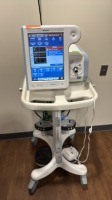 RESPIRONICS V60 VENTILATOR ON ROLLING STAND LOCATED AT: LOCATED AT: 1 MEDICAL CENTER BLVD, CHESTER, PA 19013