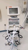 BIRD TBIRD VENTILATOR ON ROLLING STAND WITH MONITOR LOCATED AT: LOCATED AT: 1 MEDICAL CENTER BLVD, CHESTER, PA 19013 4/STU/NS