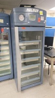 HELMER REF IB125 REFRIGERATOR ON WHEELS, BLOOD BANK LOCATED AT: LOCATED AT: 1 MEDICAL CENTER BLVD, CHESTER, PA 19013 LAB