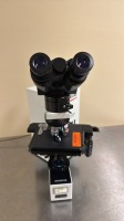 OLYMPUS BMAX, BX40 LAB MICROSCOPE W/ 5 OBJECTIVE LENSES AND 2 OCULAR LENSES LOCATED AT: LOCATED AT: 1 MEDICAL CENTER BLVD, CHESTER, PA 19013