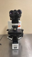 OLYMPUS BMAX, BX40 LAB MICROSCOPE W/ 5 OBJECTIVE LENSES AND 2 OCULAR LENSES LOCATED AT: LOCATED AT: 1 MEDICAL CENTER BLVD, CHESTER, PA 19013